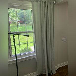 Ballard Designs Posey Dotted Jacquard Curtain Panels